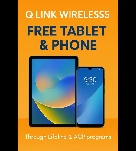 q link wireless free tablet