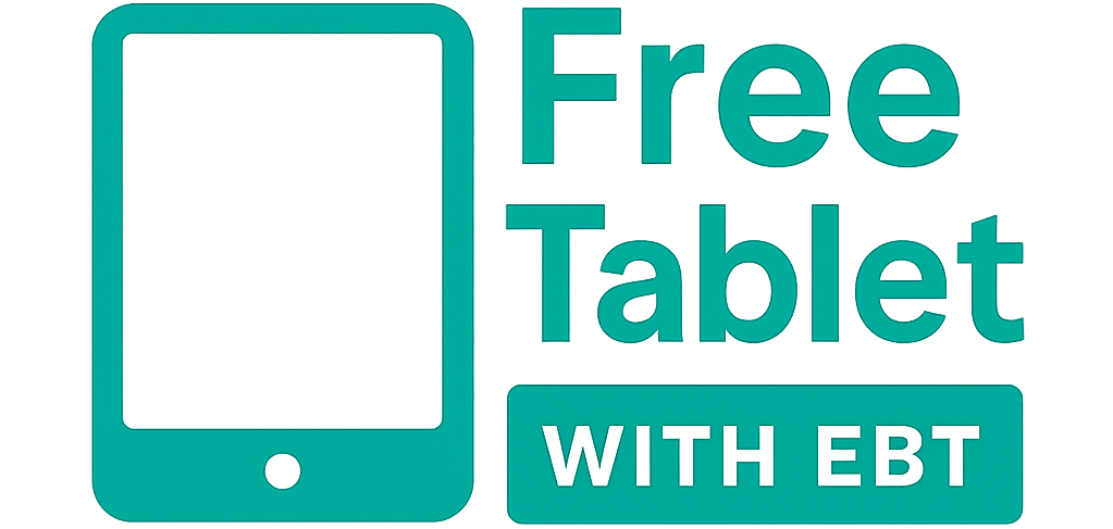 free tablet with ebt logo